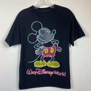Disneyland Mickey Mouse Shirt Glow in the Dark